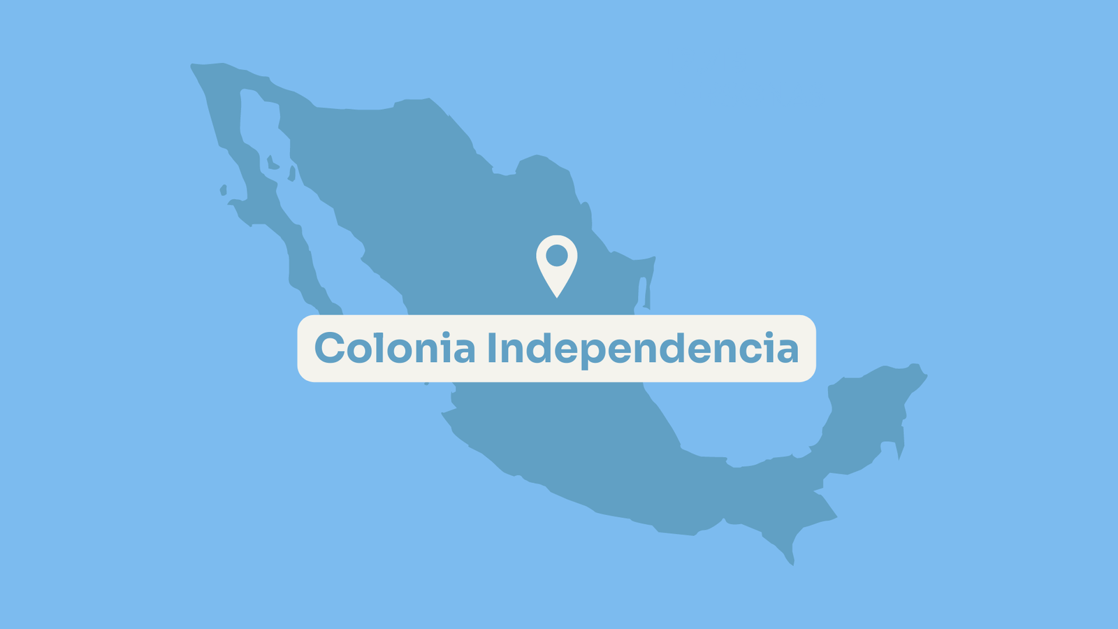 mapa independencia