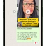 Arrancan Grupos de WhatsApp para las Familias 2040